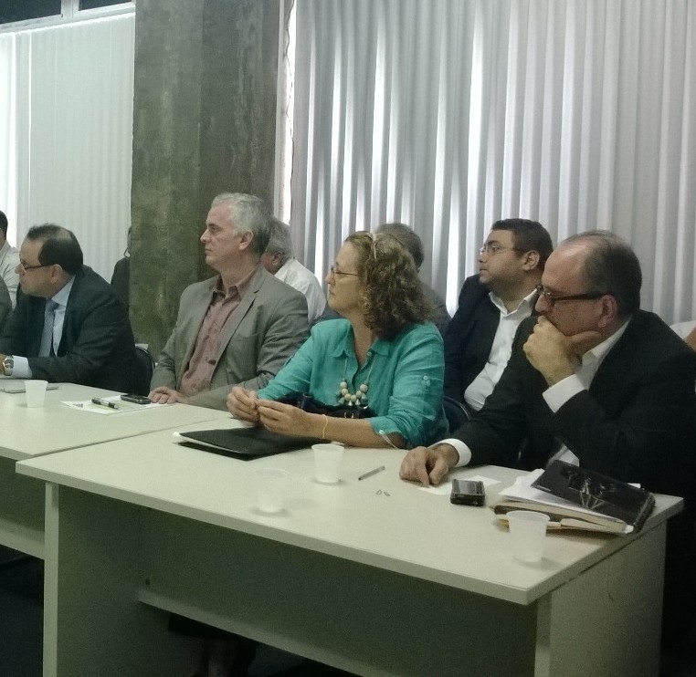 Roberto Montezuma e Ângela Carneiro da Cunha representaram o CAU/PE na reunião